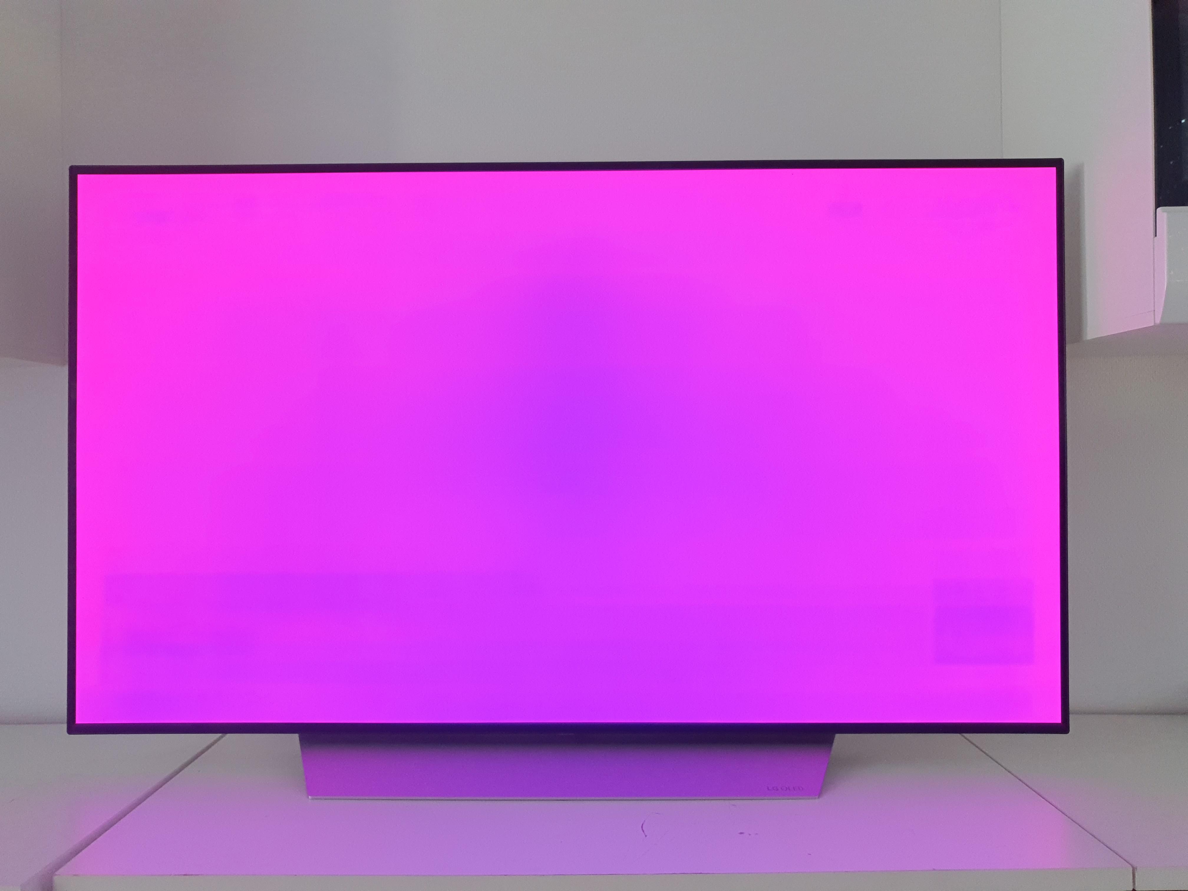 LG C7: Is there anyway to fix this burn in? : r/LGOLED