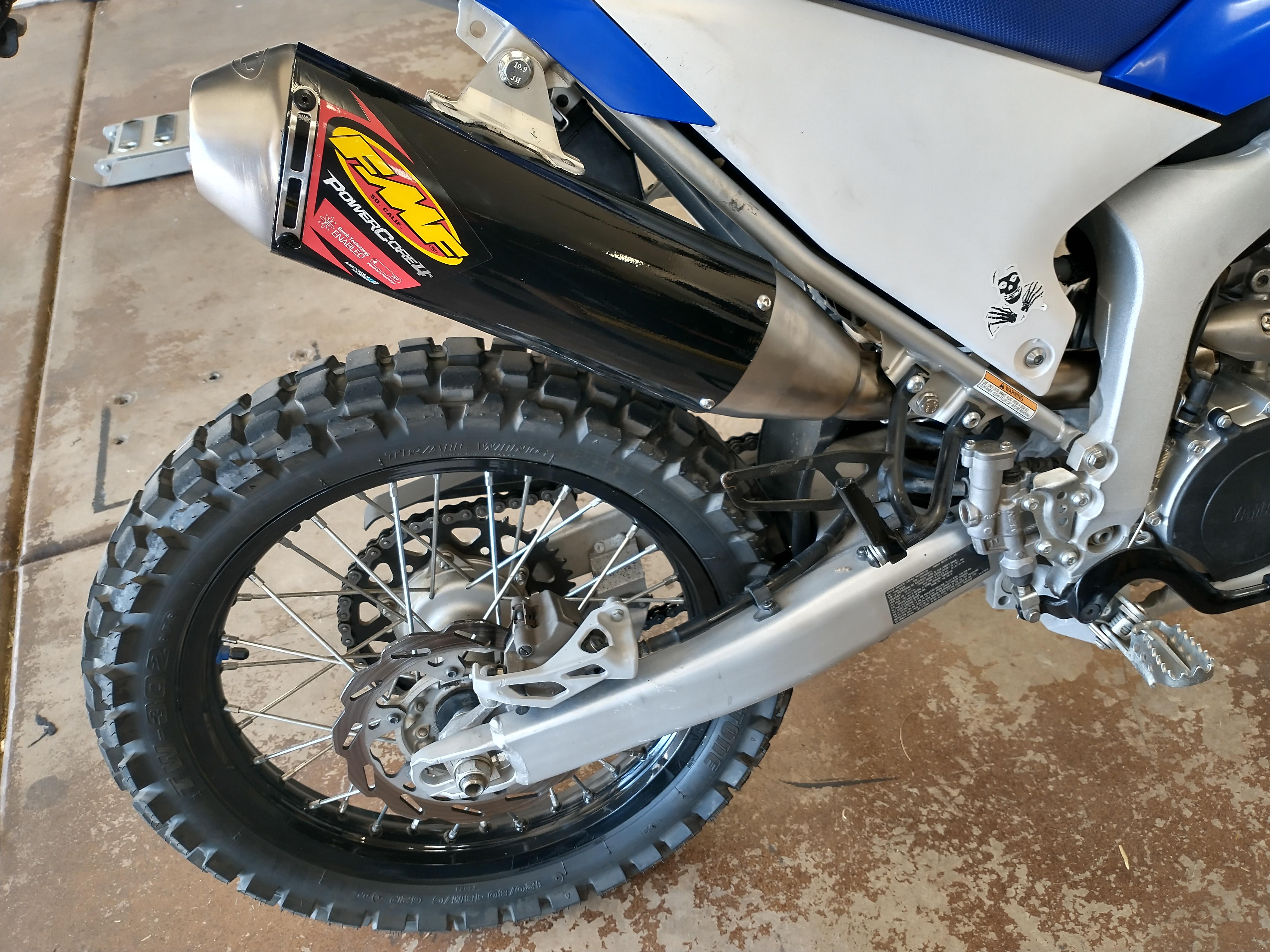 WR250R WR250X FMFパワーコア4マフラー&FMFメガボム エキパイ メガボム