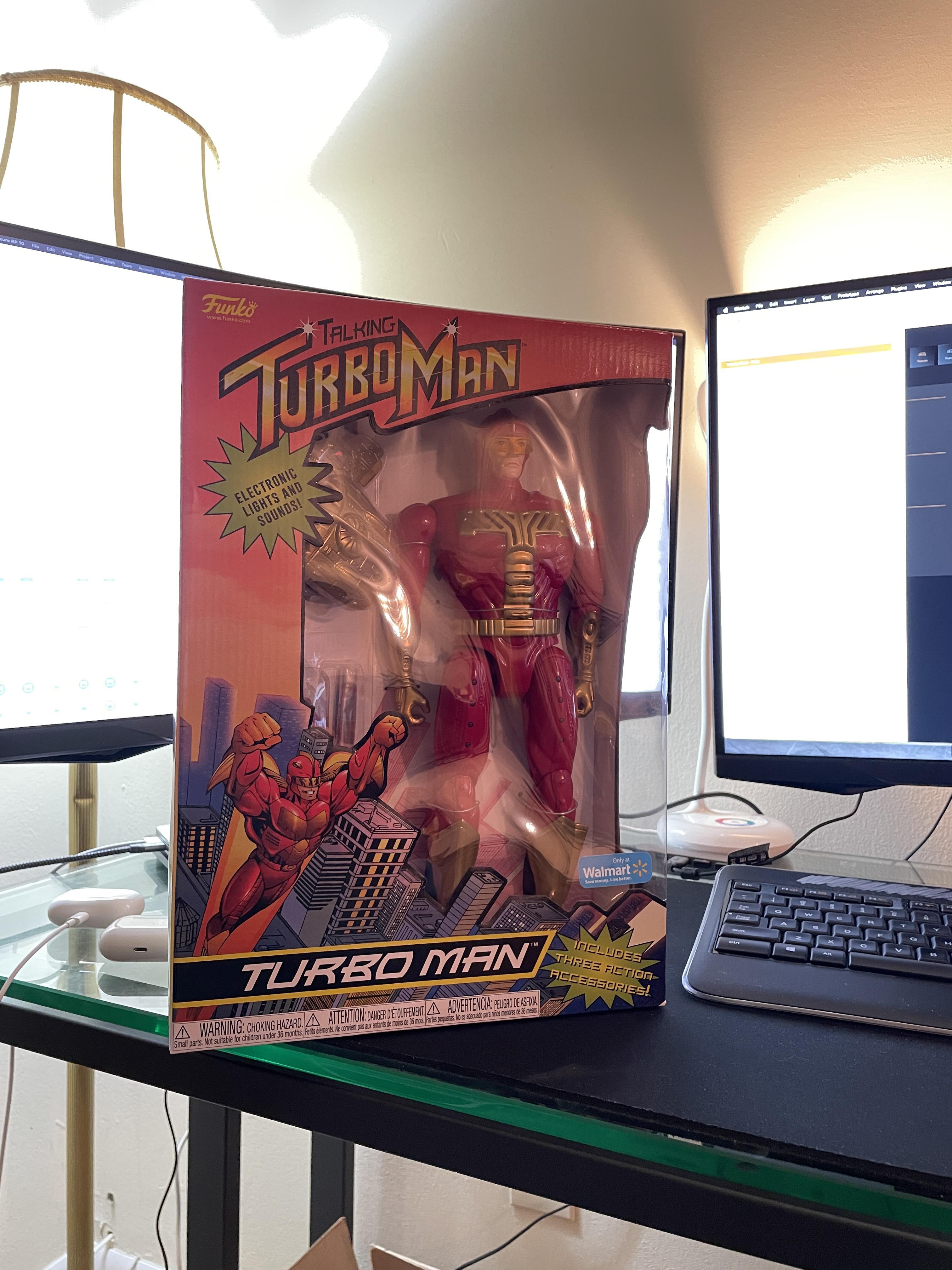 ジングル・オール・ザ・ウェイのターボマン人形 : r/nostalgia