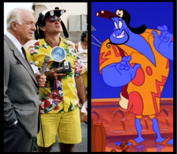 アラジン」(1992年) の監督たちは、ジーニーの役をロビン