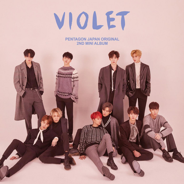 PENTAGON JAPAN ORIGINAL 2ND MINI ALBUM 'VIOLET' - EP by PENTAGON