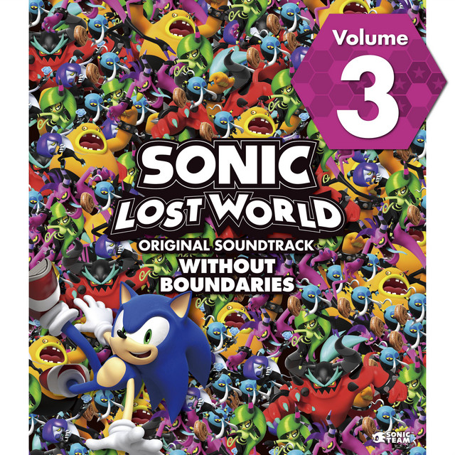 SONIC LOST WORLD ORIGINAL SOUNDTRACK WITHOUT BOUNDARIES (Vol. 3