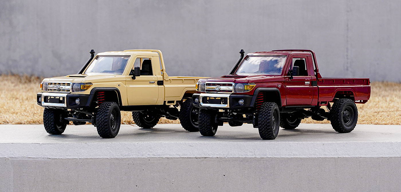 MN MODEL トヨタ ランドクルーザー79 1/12 アウトドアラジコン