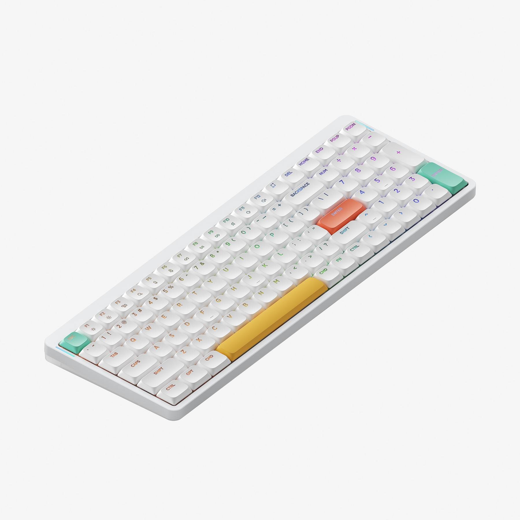 Nuphy Air96 V2 Bluetooth 2.4g Wireless 96% Mechanical Keyboard Low