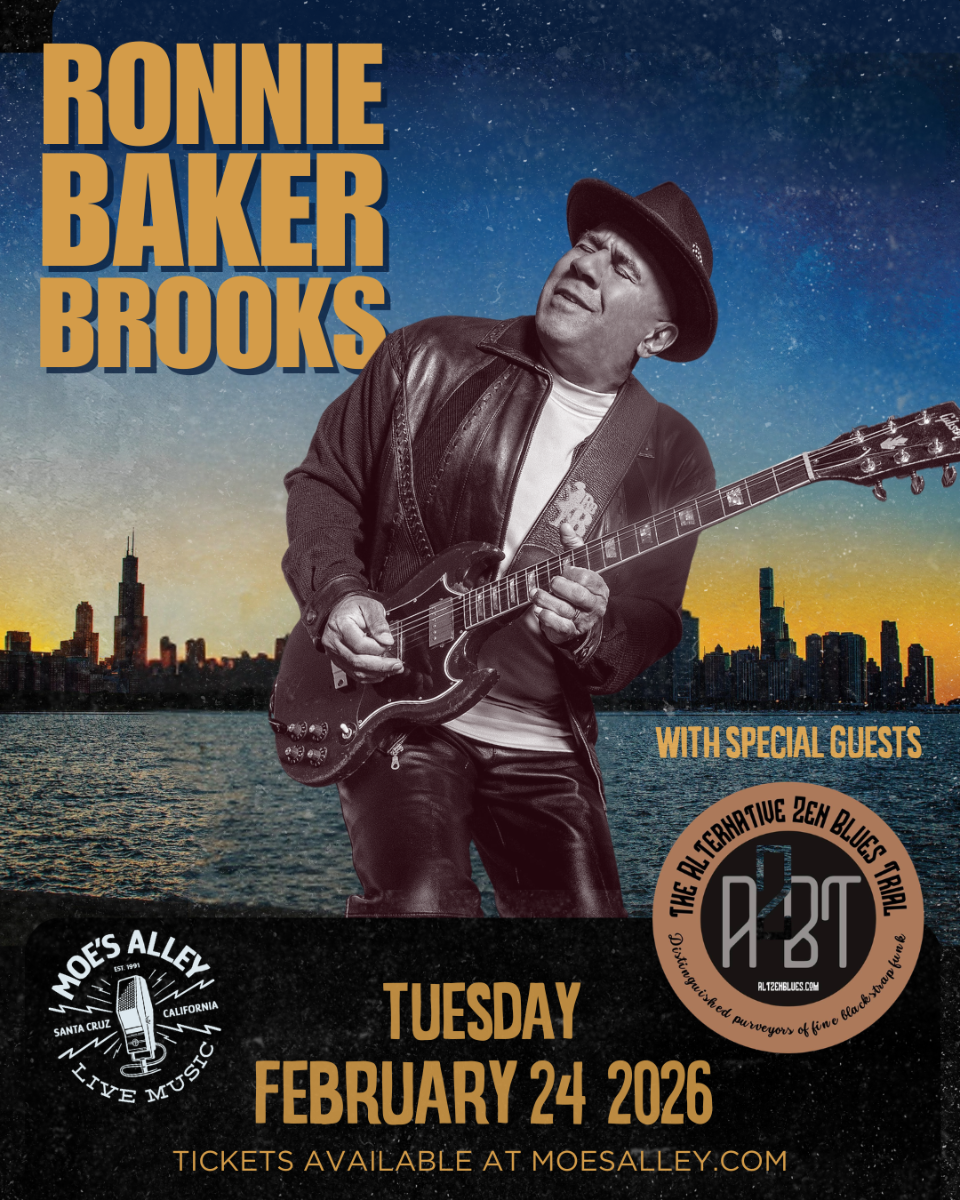 Moe's Alley Presents: Ronnie Baker Brooks w/ Alternative Zen Blues