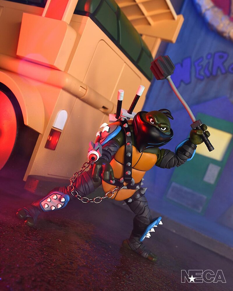 NECA Teenage Mutant Ninja Turtles Cartoon Collection Dark Leo