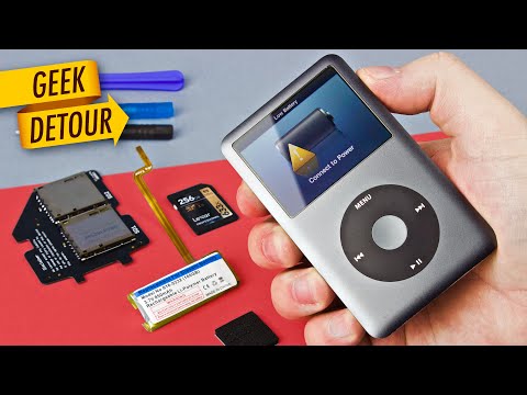 iPod Classic new Battery & 256GB SD Card: still works in 2025