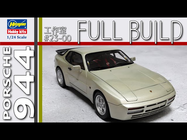 Car Model] HASEGAWA PORSCHE 944 turbo RACING Plastic Model 1/24