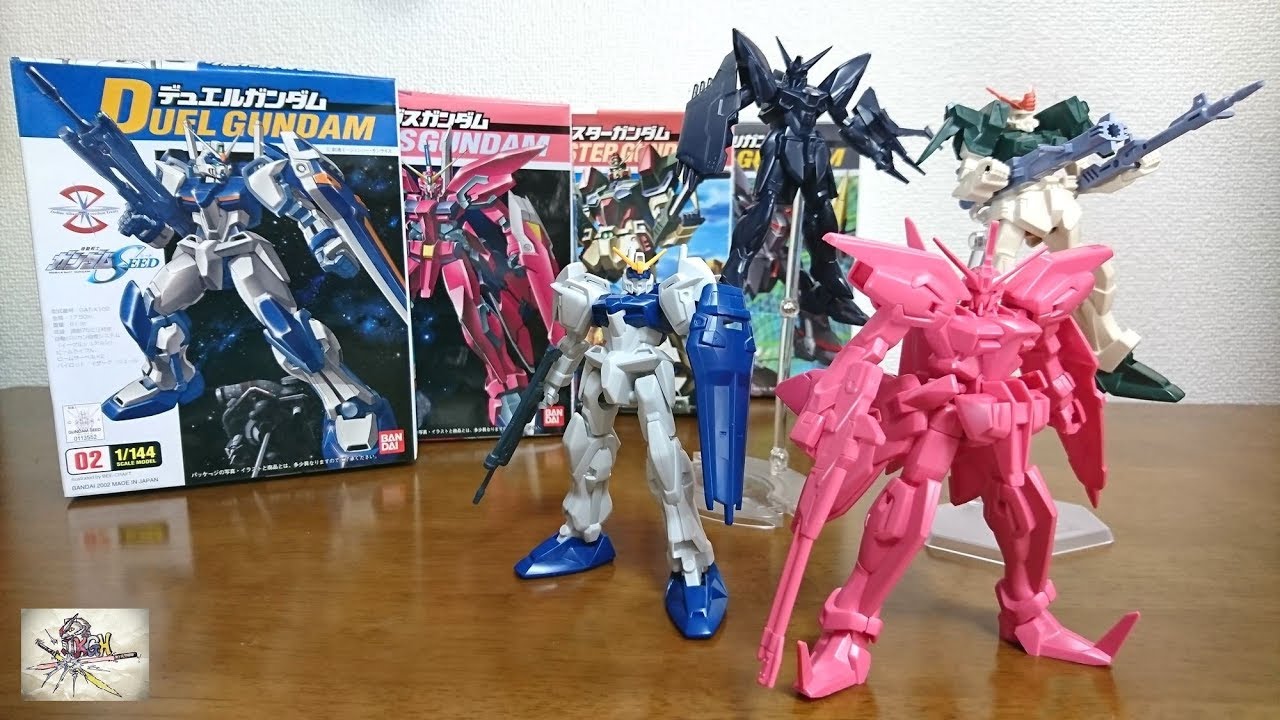 Introducing all four of them together!) 1/144 Duel Aegis Buster