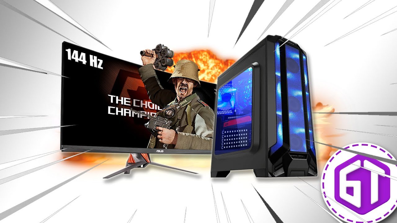 Melhor PC Gamer Para o 144hz | i7 8700 GTX 1070 TI - YouTube