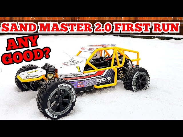 Kyosho Sand Master 2.0 unboxing and run - YouTube