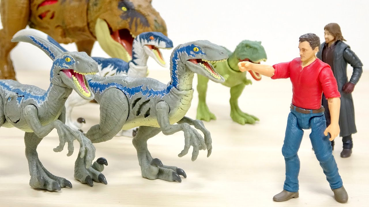 人気のダメージフィギュアセット! ジュラシックワールド ダメージ