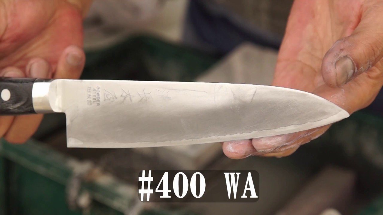 ♪♪ 楽しい刃物研ぎ♪♪ 木屋 清長 牛刀 粉末冶金鋼 Kiya Gyuto Pwder