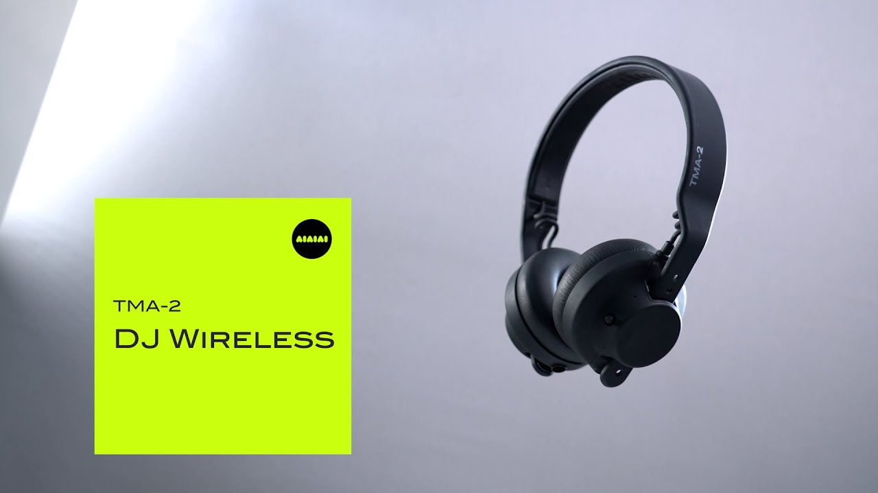 TMA-2 DJ Wireless ワイヤレスDJヘッドホン / AIAIAI - YouTube