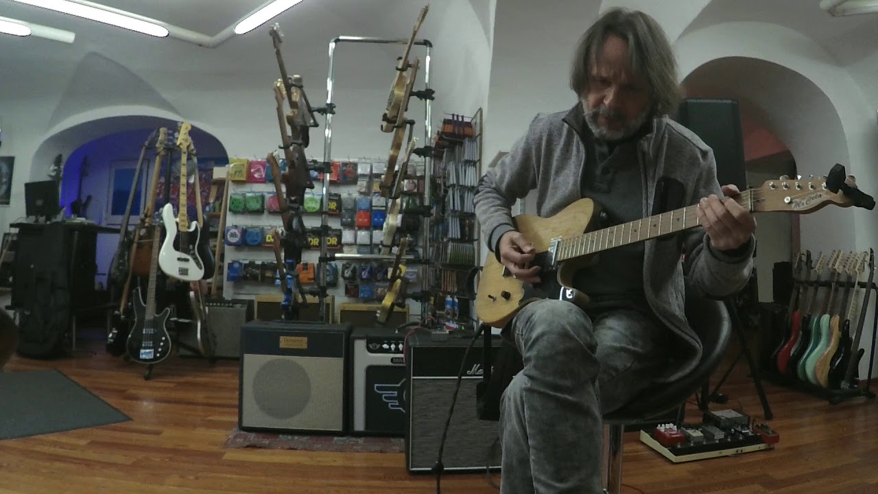 Keeler Designs 'Push' Overdrive (Modified Tubescreamer??) - YouTube