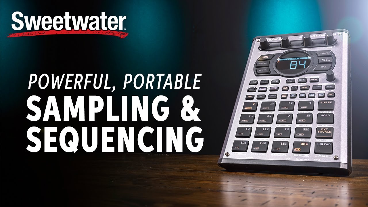 Roland SP-404MKII Linear Wave Sampler | First Impression - YouTube