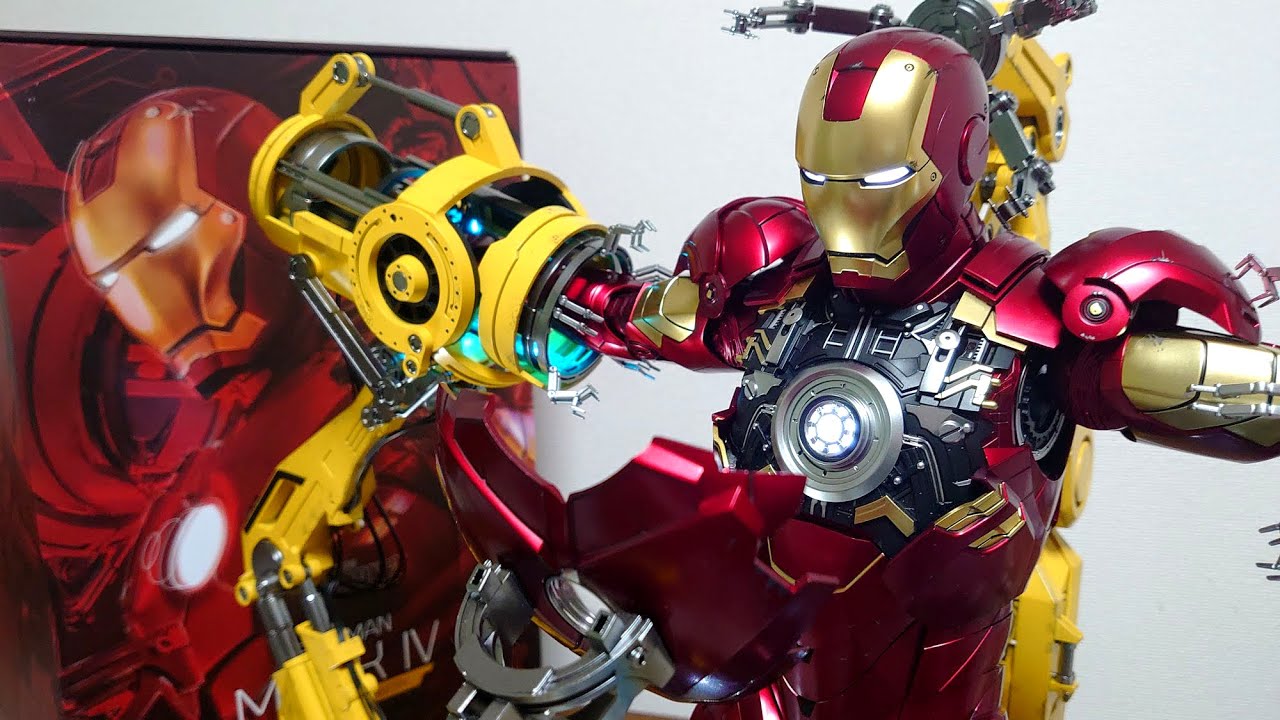Super Huge!) Quarter Scale Iron Man Mark 4 with Powered Suit