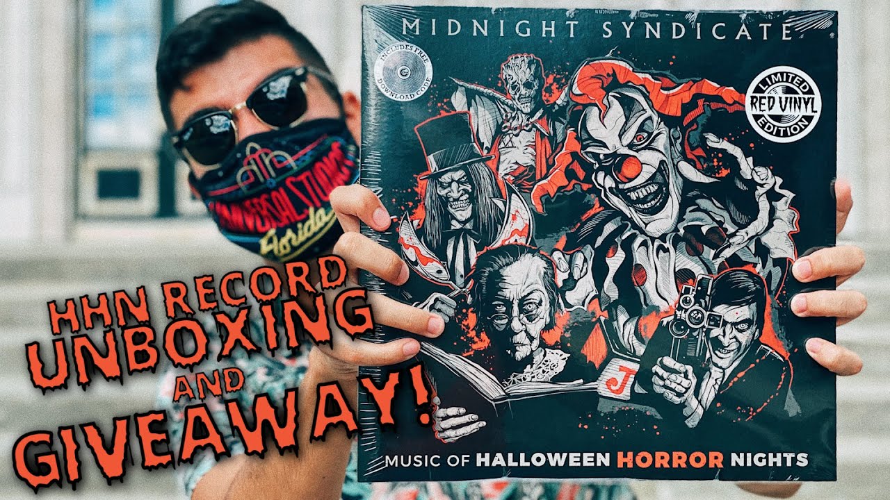 Music of Halloween Horror Nights LIMITED EDITION Vinyl Unboxing