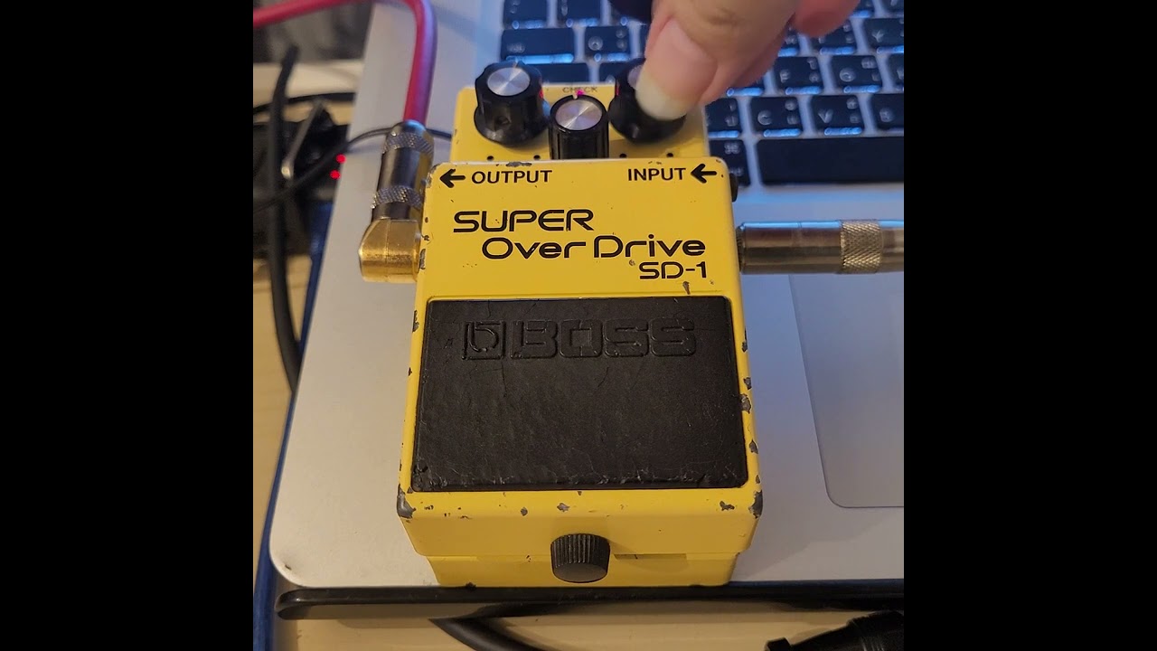 Test Boss SD-1 Made in Japan Year 1983 - YouTube