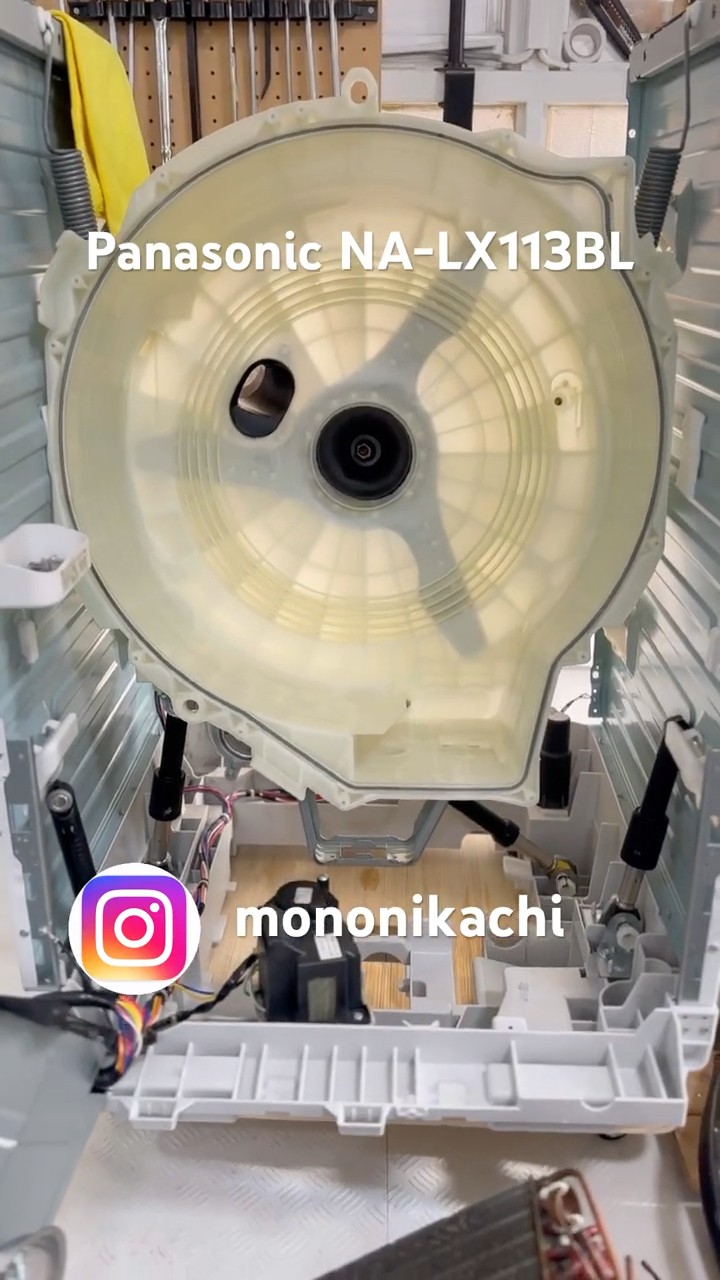Panasonic NA-LX113BL 2023 #ドラム式洗濯機 #洗濯機 #分解洗浄