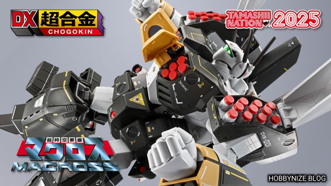 DX CHOGOKIN VF-1S Armored Valkyrie (Roy Focker Special) / Super