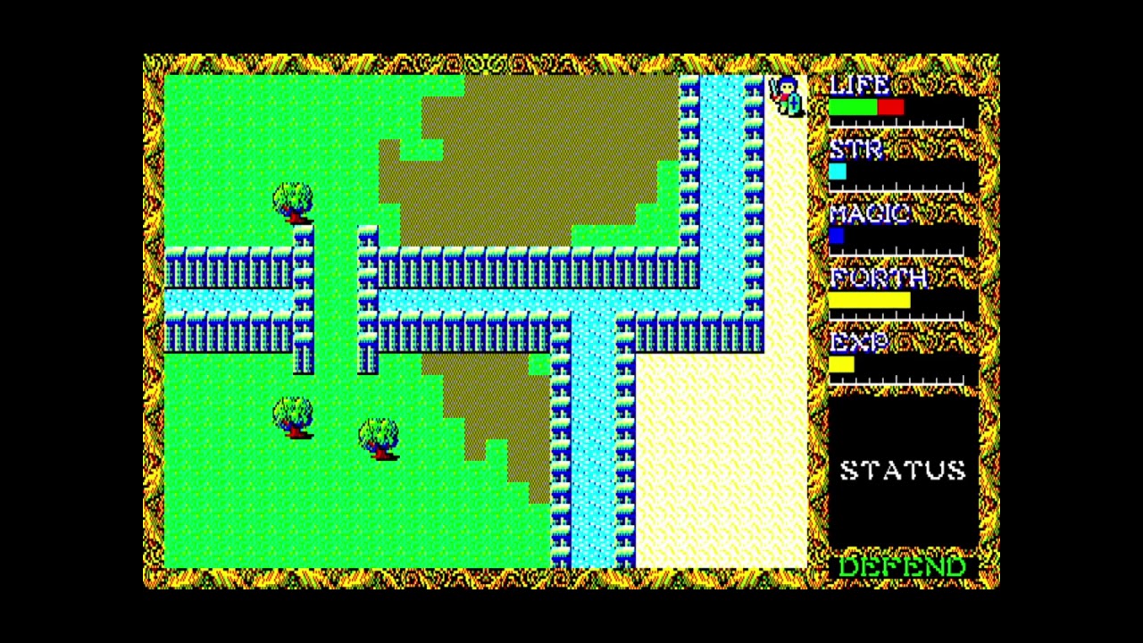 Hydlide II: Shine of Darkness (ハイドライドII) for the NEC PC-88