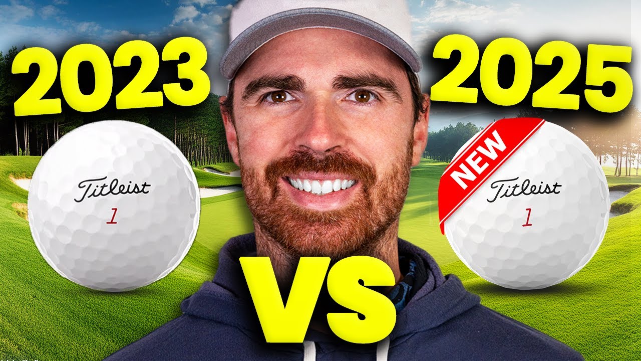 2025 Titleist Pro V1 and Pro V1x | 2023 vs 2025 - YouTube