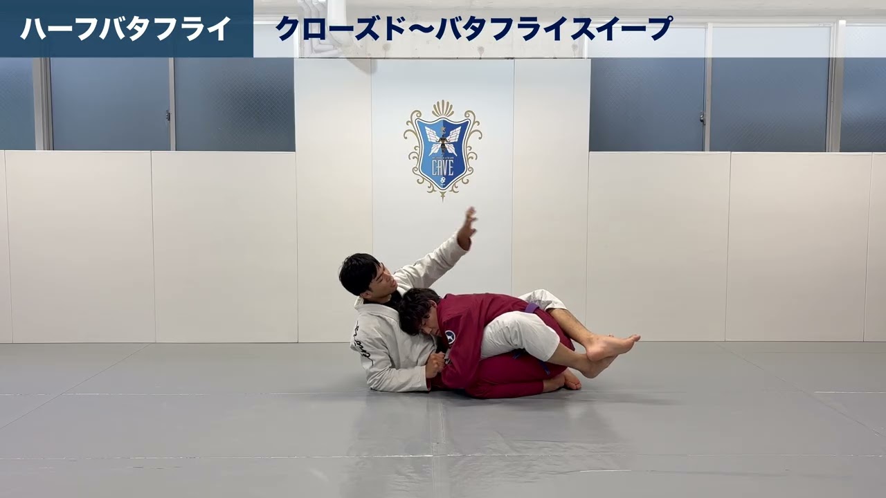 サンプル動画】教則:ハーフバタフライガード|卯都木豪 - YouTube