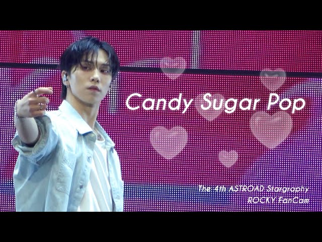 Candy Sugar Pop (ASTRO) - ROCKY FanCam🍬｜The 4th ASTROAD