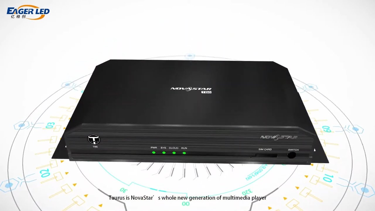 Novastar LED Display Video Player丨Novastar TB6 HD LED Display