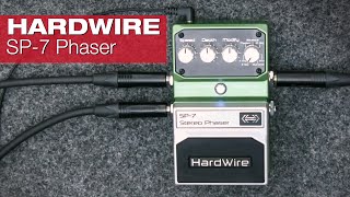 HARDWIRE SP-7 Stereo Phaser mit Ralf Jung - YouTube