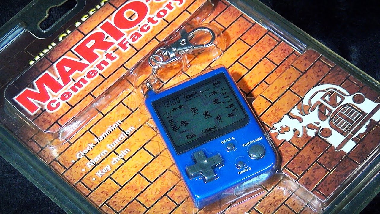 電子ゲーム】任天堂 マリオズセメントファクトリー ミニクラシック