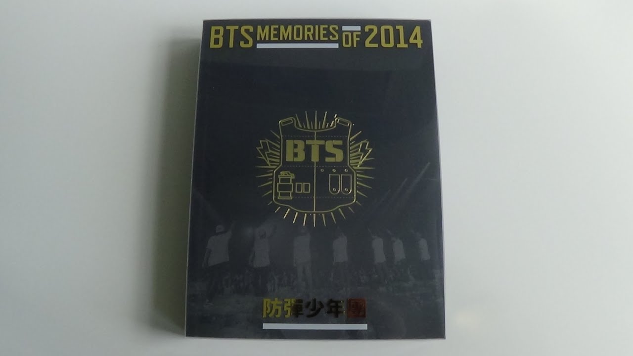 Unboxing BTS (Bangtan Boys) 방탄소년단 MEMORIES OF 2014 DVD - YouTube