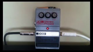 1980s DOD FX20B Stereo Phasor Effects Pedal DEMO - YouTube