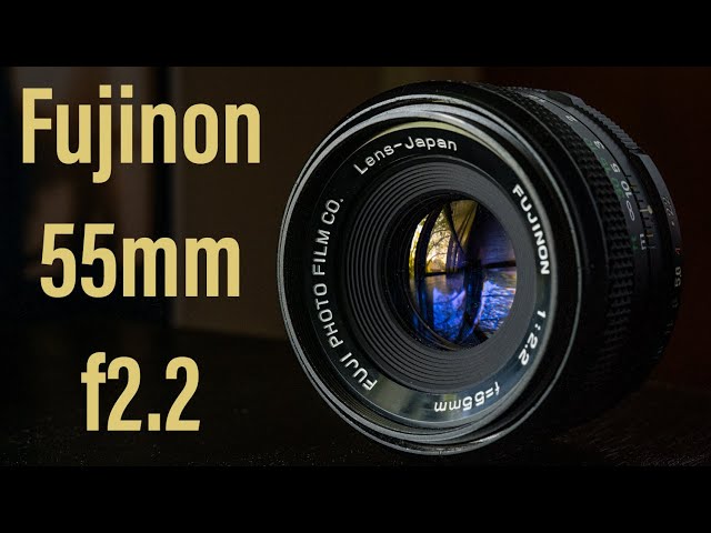 希少美品☆フジ X-FUJINON 55mm F2.2 L39変換付 バブルぼけ 希少
