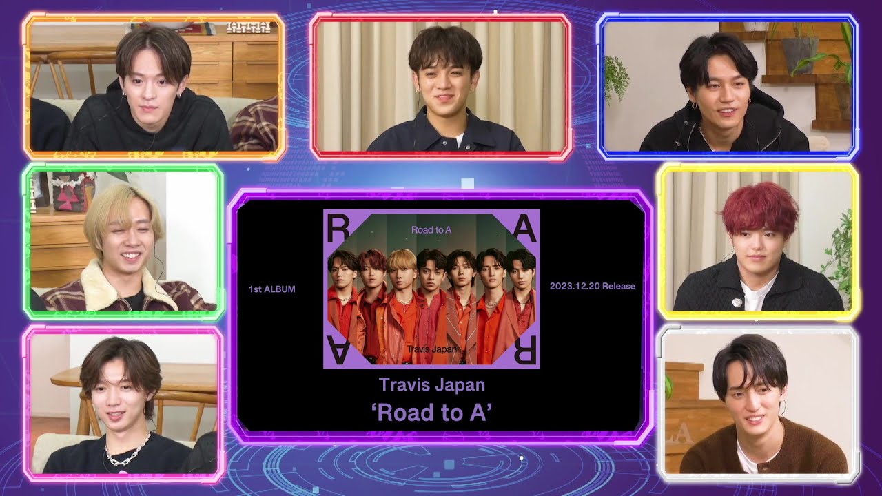 Travis Japan 1st album「Road to A」 | Travis Japan's news