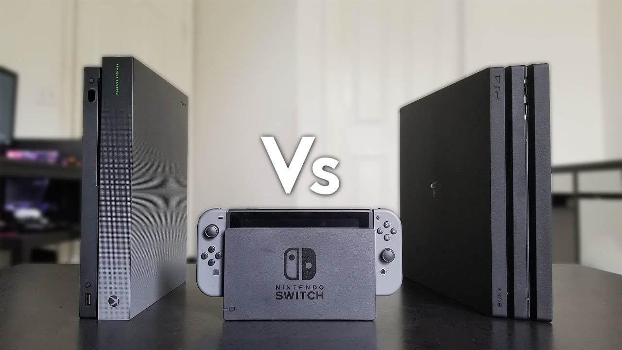 Xbox One X Vs Nintendo Switch Vs PS4 Pro - Review - YouTube