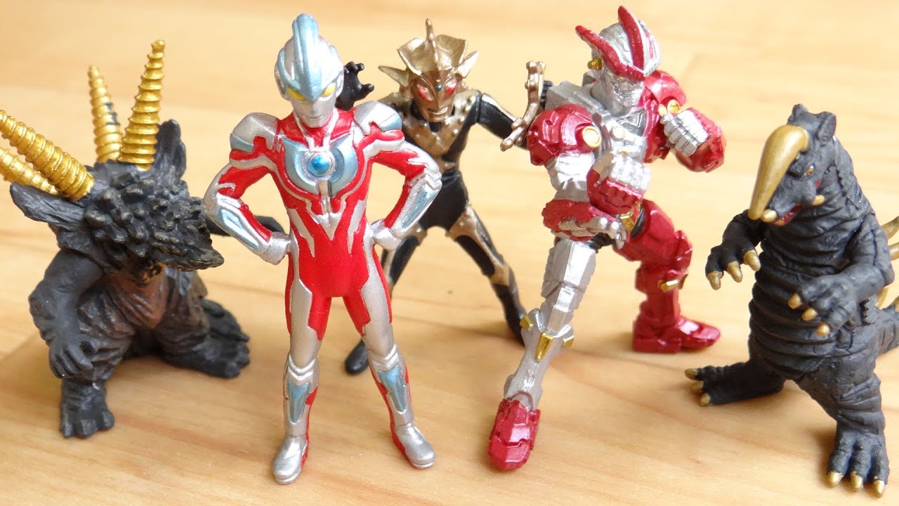 Part 2] Ginga series 5-piece set! Review of candy toy Ultra
