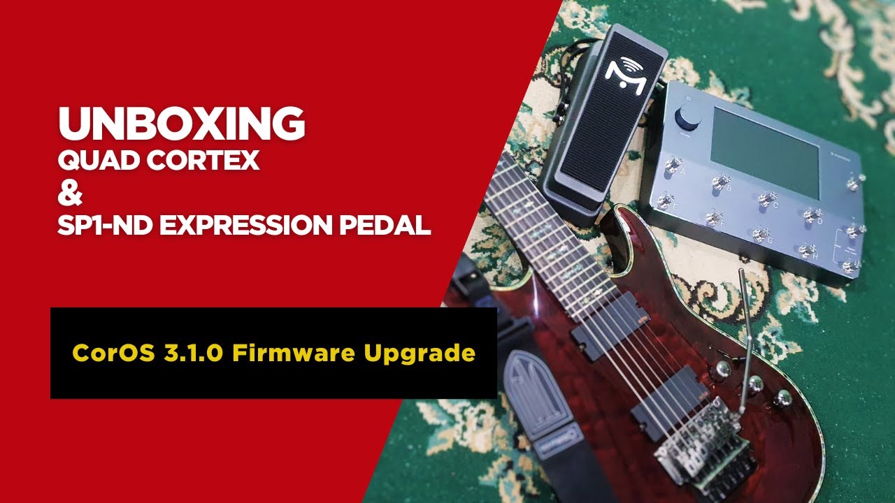 Unboxing Quad Cortex + SP1-ND bundle from Sweetwater | Next‑Gen