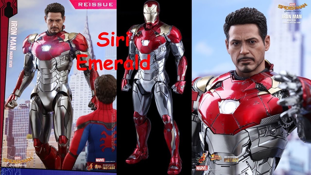 REISSUE of Hot Toys Iron Man Mk 47 (Mark XLVII) Diecast 1/6 Scale