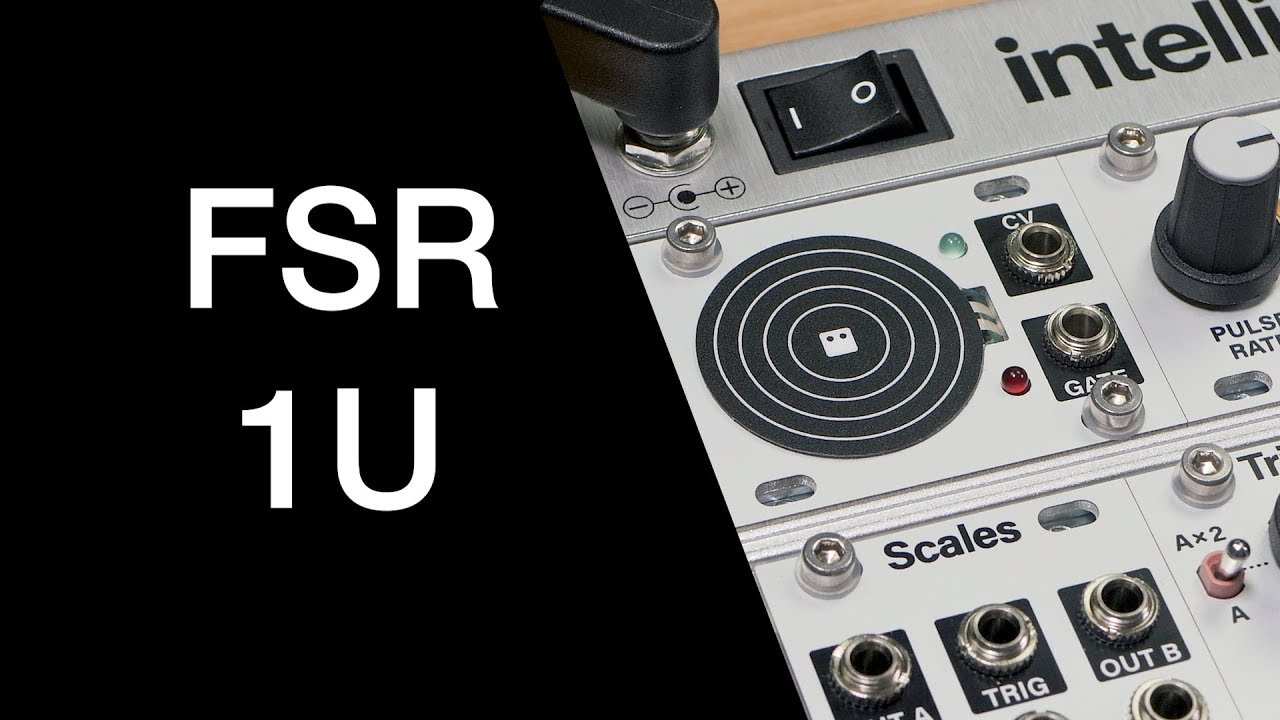 Intellijel Designs FSR 1U— Clockface Modular