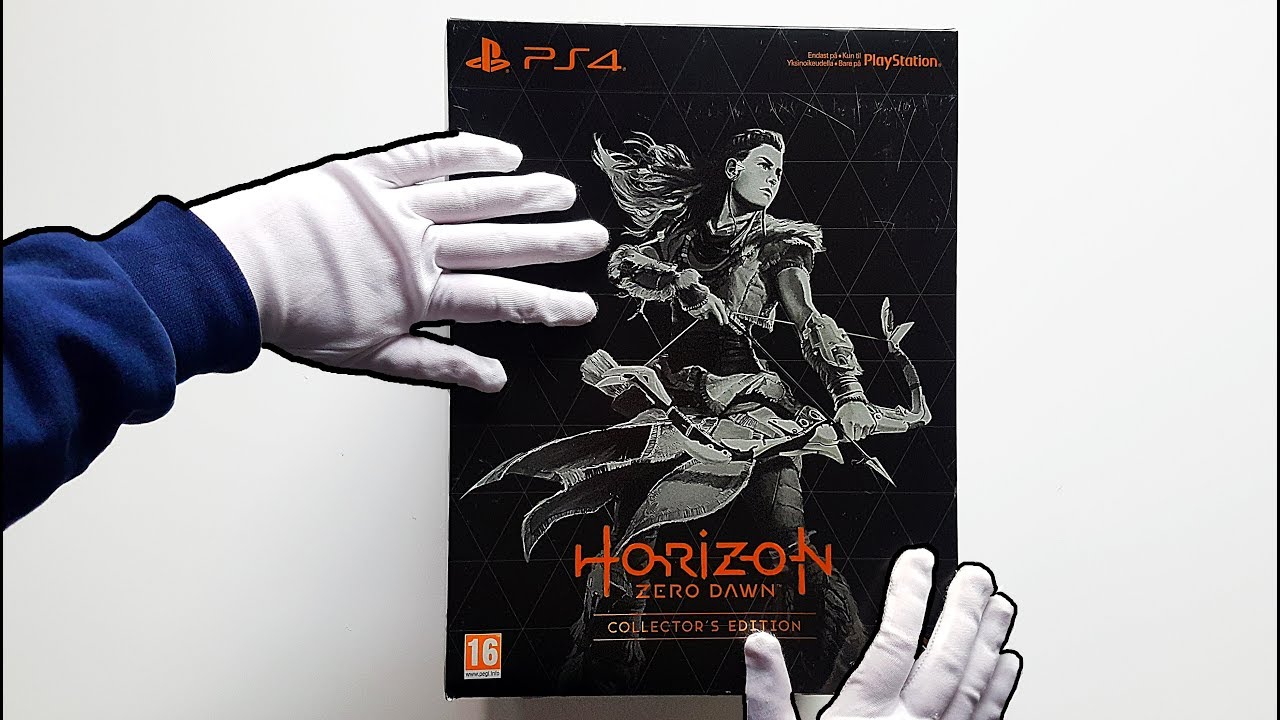 Horizon Zero Dawn COLLECTOR'S EDITION Unboxing - YouTube
