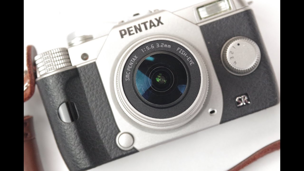 Pentax Q Series 03 Fish-eye lens review Q-10 camera - YouTube