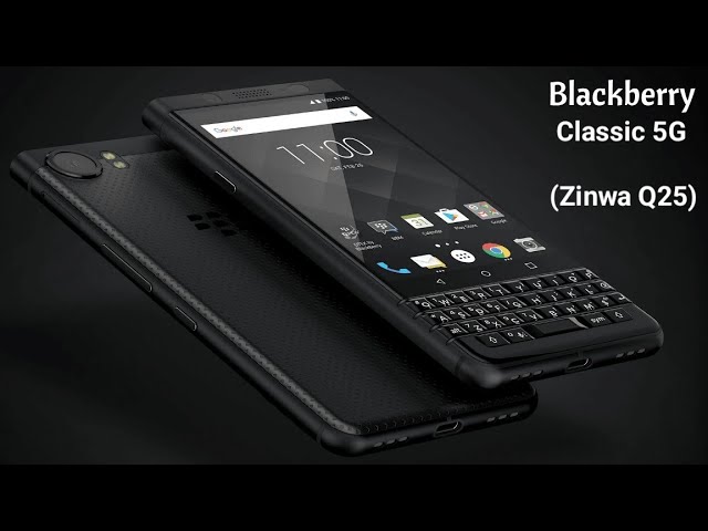 Zinwa Q25 5G - Blackberry Is Back With A Bang! - YouTube