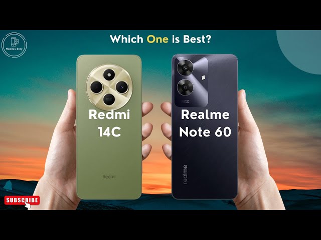 Redmi 14C vs Realme Note 60 - YouTube