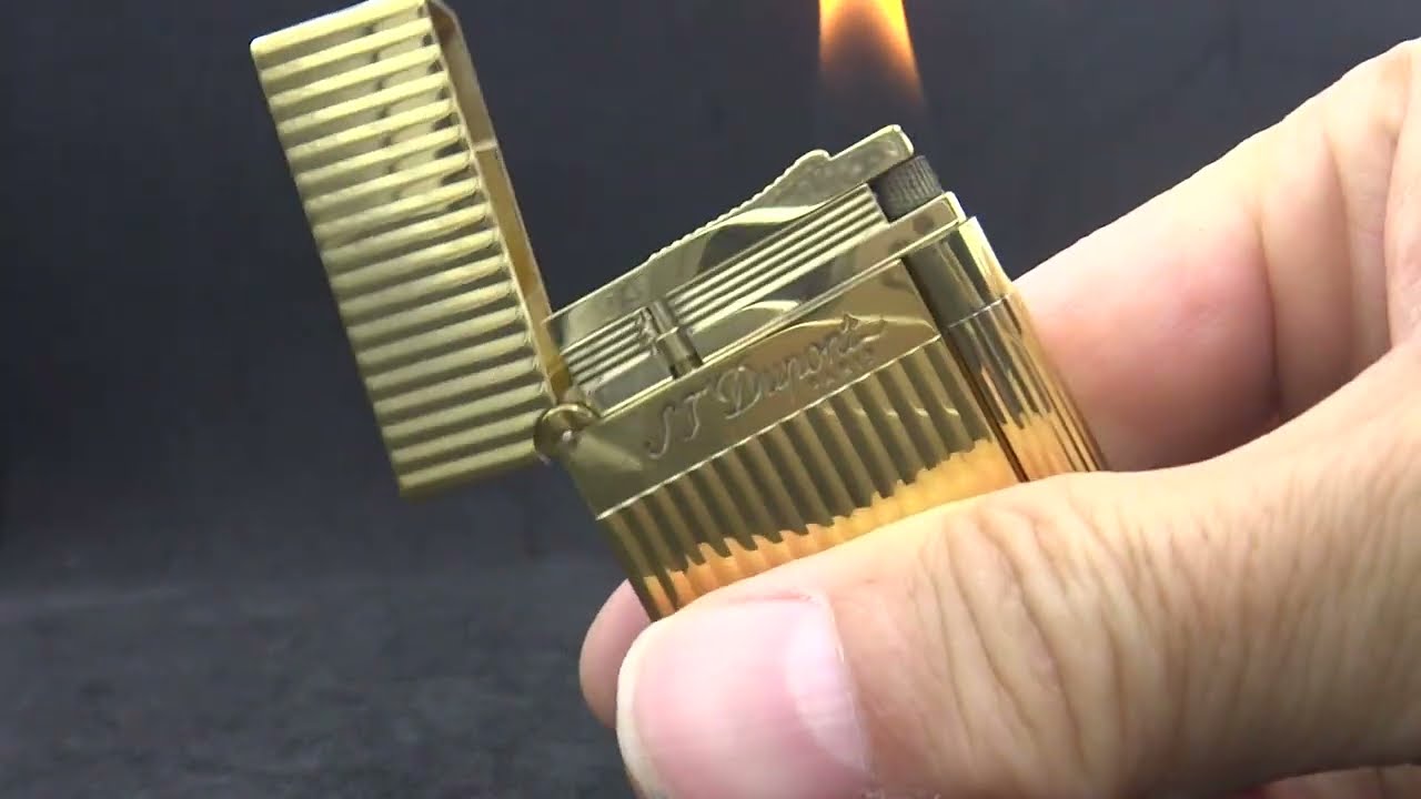 開閉音あり】デュポン ライター ライン2 LIGNE2 16827 ヴァーティカル