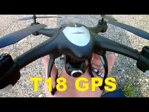 Potensic T18 GPS Follow Me RTH Drone Setup APP & Feature Testing