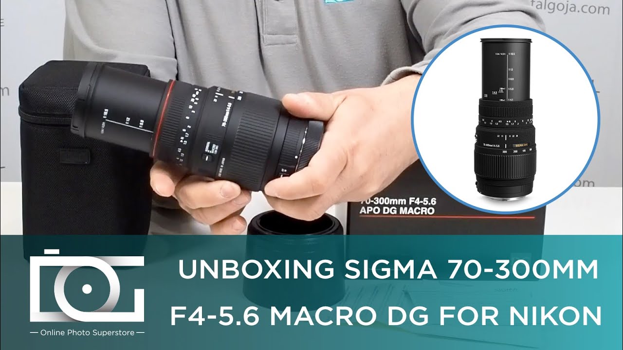 SIGMA 70-300mm f/4-5.6 DG Macro Telephoto Zoom Lens for NIKON