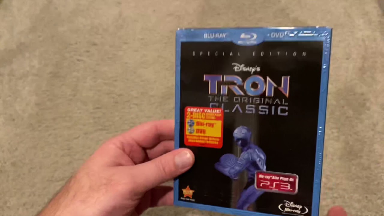 Tron The Original Classic Blu-ray Unboxing - YouTube