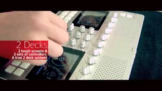 GODJ Plus 世界初！A4サイズのクラブハウス。スピーカー付きDJシステム